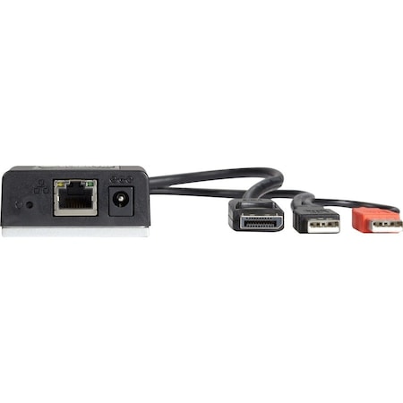 Black Box BLACK BOX ZEROU KVM OVER IP TRANSMITTER - DISPLAYPORT, SINGLE-MONITOR, USB 2.0, DIGITAL AU ACR500DP-T-R2