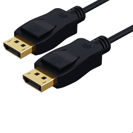 Sanoxy 6ft Gold Plated Premium DisplayPort Male to Male Cable with Latches, Version 1.4 VESA Certified DP112-1106