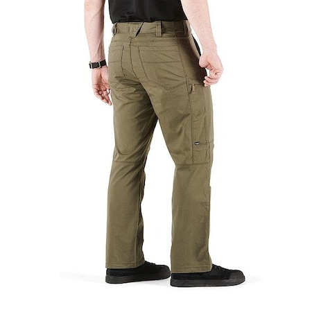 5.11 Men's Apex Pant, 30 in, Ranger Green, 67% Polyester/33% Cotton Flex-Tac Canvas 74434ABR-186-30-34
