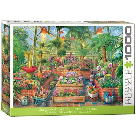Eurographics Green House Garden Puzzle Multicolored 1000 pc 6000-6014