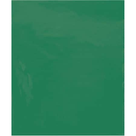 Officespace 15 x 18 in. 2 Mil Green Flat Poly Bags, 1000PK OF2823576
