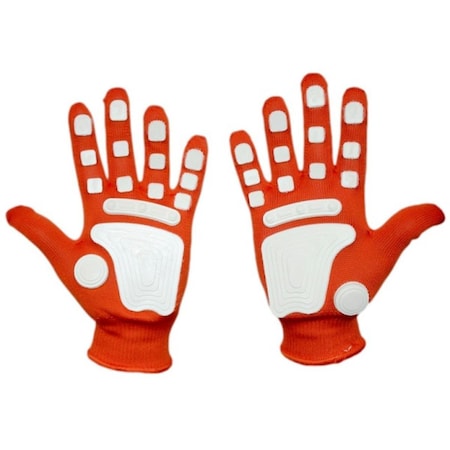 Fan Hands Clap-Enhancing Gloves  Orange - Youth 999776