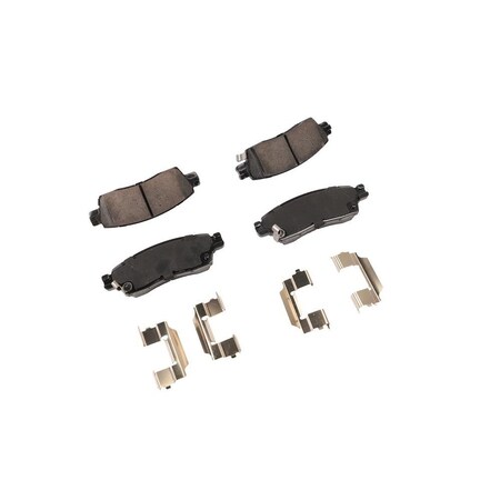 Acdelco PAD KIT RR DISC BRK, Disc Brake Pad Set,  19421285
