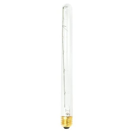 Bulbrite Pack of 5 Incandescent T8 Medium Screw Base E26 Light Bulb, 75 Watt, Frost, 5PK 861033