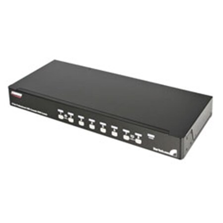 Ezgeneration 8 Port StarView USB Console KVM switch with OSD - Black EZ3758046