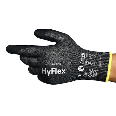 Ansell Cut-Resistant Gloves, Cut Level A7 , Nitrile , Ansell Grip Technology , 2XL 1 PR 11543