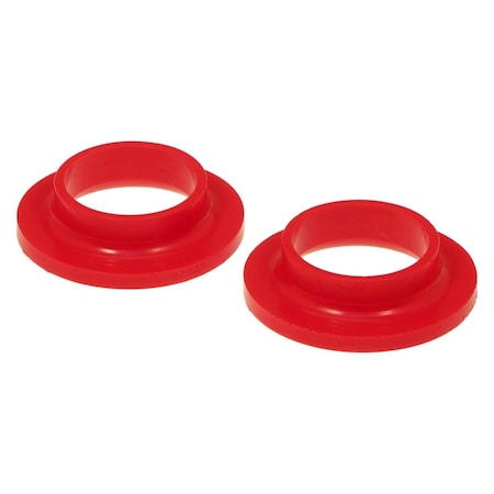 Prothane Universal Coil Spring Isolators, Red - Pair 19-1706
