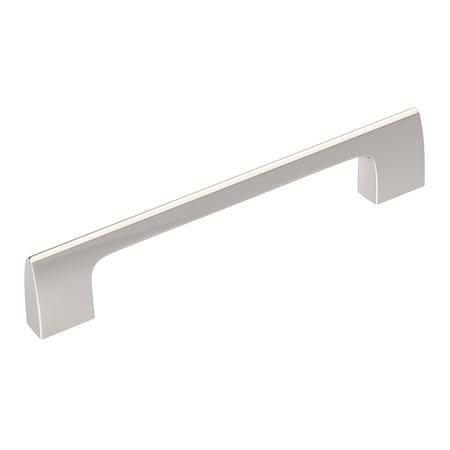 Amerock Riva 5-1/16 in 128 mm Center-to-Center Polished Nickel Cabinet Pull BP55367PN