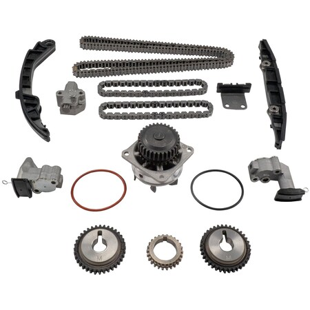 Engine Timing Chain Kit With Water Pump,