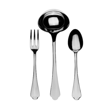 Mepra Dolce Vita Serving Set - 3 Pieces - Stainless Steel 106422003