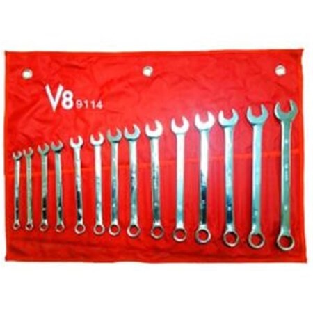 Cool Kitchen Long Pattern SAE Combo Wrench Set, 14 Piece CO1340685