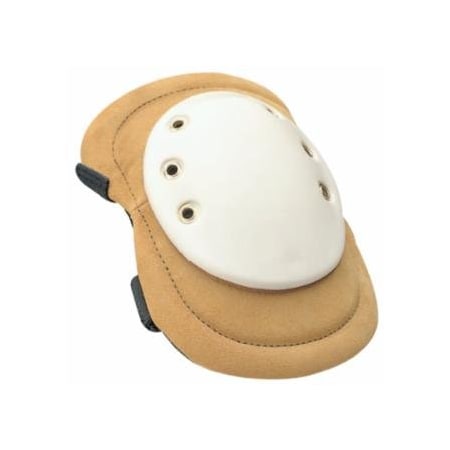 Allegro Industries Welding Knee Pad, Elastic Strap/Quick-Release Buckle, Tan/White 037-6991-01Q