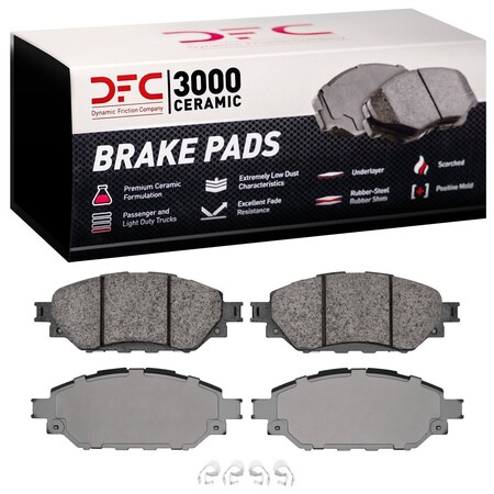 Dfc 3000 Ceramic, Disc Brake Pad Set,  1310-2058-00