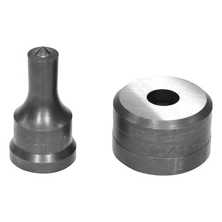 Edwards Round Punch & Die Set ED9-PD9/16