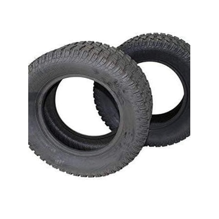 Antego 22 x 9.5-12 in Lawn Mower Tire, 4 Ply, Black, 2 PK T20042295012