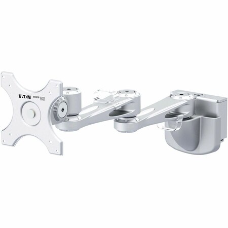 Eaton Tripp Lite Series Dual-Extension Monitor Mount for Slat Wall System, 13IN to 32IN Displays, T DMSW1332LTAA