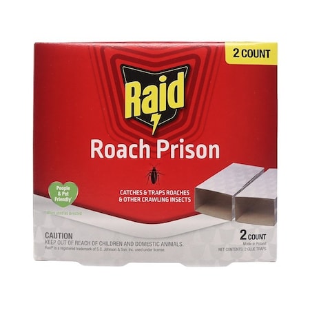 Pic RP Roach Prison, Solid, 2PK RP-RAID