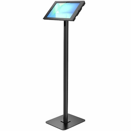 Compulocks GALAXY TAB S10 FE+ 13.1, APEX ENCLOSURE SWIFT FLOOR STAND - BLACK - HIGH-GRADE A 150B131GAPXB