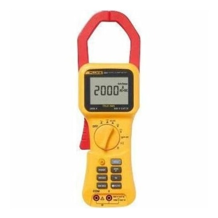 Fluke Digital Clamp Meter, Backlit, 1,400 A, 2.9 in (74 mm) Jaw Capacity, CAT IV 600V Safety Rating FLUKE-355
