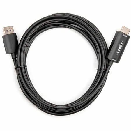 Rocstor DISPLAYPORT 1.4 TO HDMI ACTIVE CABLE 10FT Y10C787-B1