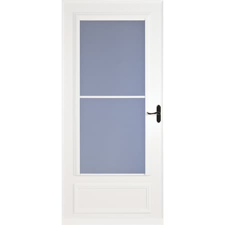 Larson Screenaway Lifestyle 32'' Wx81'' Hx1'' Thick Wht Mid View DuraTech Storm Door 83085031
