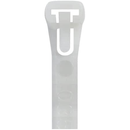 Partners Brand Cable Tie, 5-1/2 in L, Natural, 50 lb Strength, 1000 PK CTR55A