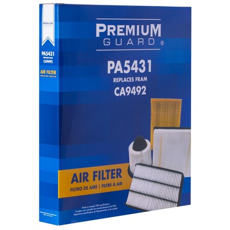 Premium Guard Engine Air Filter, PA5431