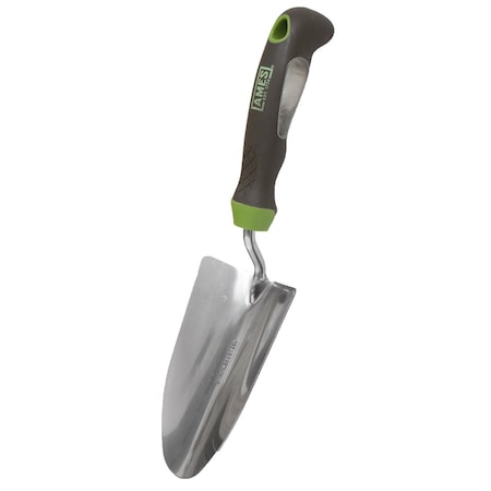 Ames Hand Trowel, Stainless Steel, Ergonomic Gel Grip 2445000