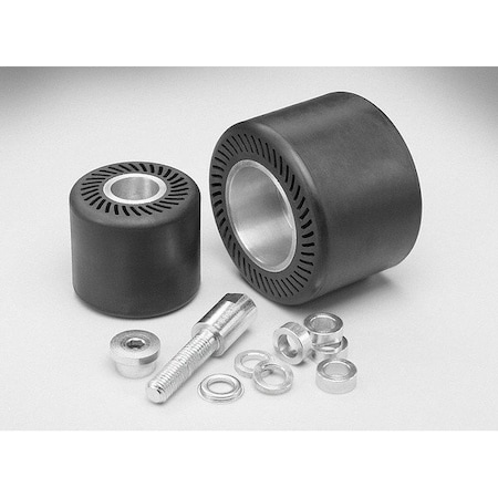 3M Slotted Expanding Drum, 3 in Dia, 3 in W 77722
