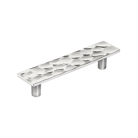 Amerock Kamari 3-3/4 in 96 mm Center-to-Center Polished Nickel Cabinet Pull BP36822PN