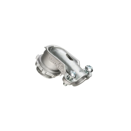 Arlington Zinc Die-Cast 90 Degree 2 Screw Flex Connector for Aluminum and Steel Flex 851