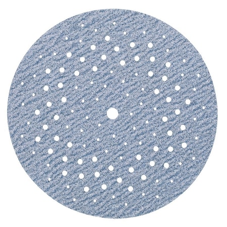 Norton Co 0 Sanding Disc, 5 in Dia, 1116 in Arbor, Coated, P100 Grit, Medium, Alumina Ceramic Abrasive 3222