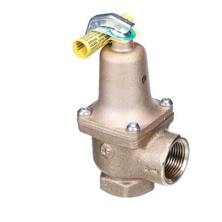 Watts Pressure Relief Valve, 3 in L, 5 3/4 in H F121504