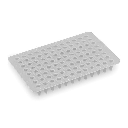 Mtc Bio PCR Well Plate, Colorless, 15.5 mm H, PK50 P9601-N