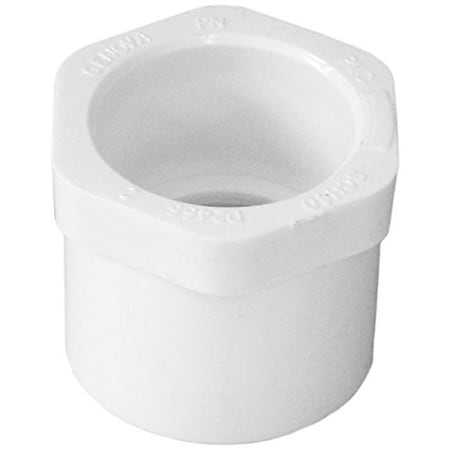 Charlotte Pipe And Foundry PVC 021070800HA 1 X 3/4 IN RED BUSHING SP X S PVC 02107 0800HA