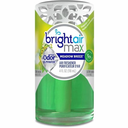 Bright Air Max Odor Eliminator, Meadow Breeze Scented, 4 fl oz 900441