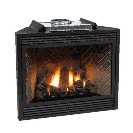 Mobiliario 36 in. Direct-Vent Millivolt Control Natural Gas Fireplace MO1723561