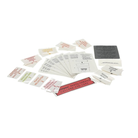 Multiplex Product Stickers, BIM-1H 000-BIC-0031-S