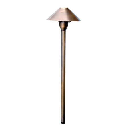 Intense Brass Path- Walkway and Area Light - Antique Brass IN2938326