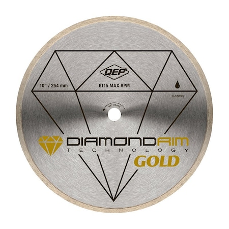 Qep DIAMND SAW BLADE STL 10 in. 6-1003Q