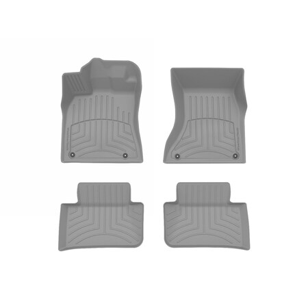 Weathertech Grey, Front and Rear FloorLiner HP 46230-1-3IM