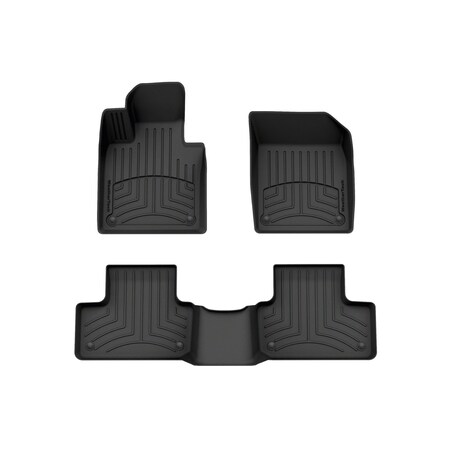 Weathertech Black, Front and Rear FloorLiner HP 441253-1-2IM
