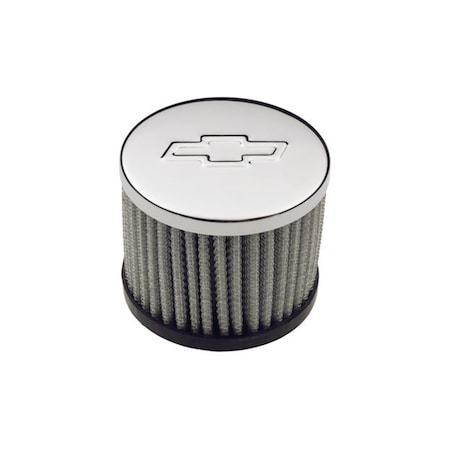 Powerplay 141622 Chevy Air Breather Filter, Chrome PO745904