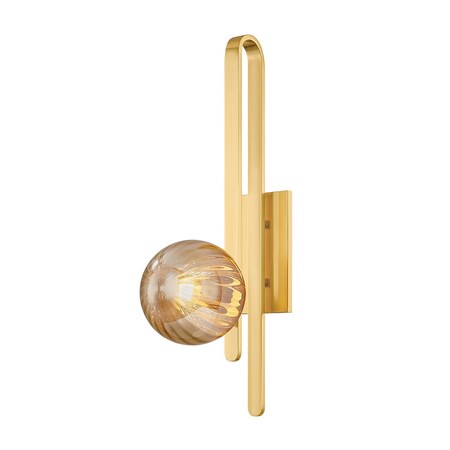 Corbett Lighting Cronus 6.5 in. Wall Sconce Vintage Polished Brass 476-01-VPB