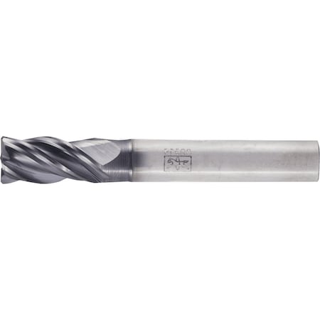 Pferd PFERD Chamfered End Mill, 4 flutes, 3/8'' Dia, 3/4'' APMX, 2-1/2'' OAL, cylindrical shank 23003048