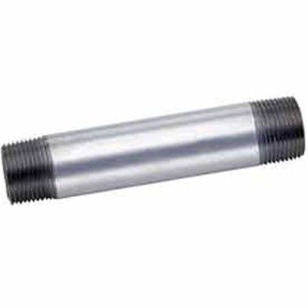 Anvil 1.25 x 2 in. Galvanized Steel Pipe Nipple - 150 PSI B1754521