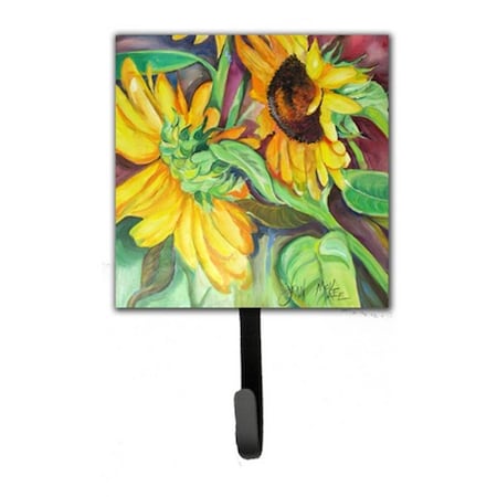 Carolines Treasures Sunflowers Leash and Key Holder JMK1267SH4
