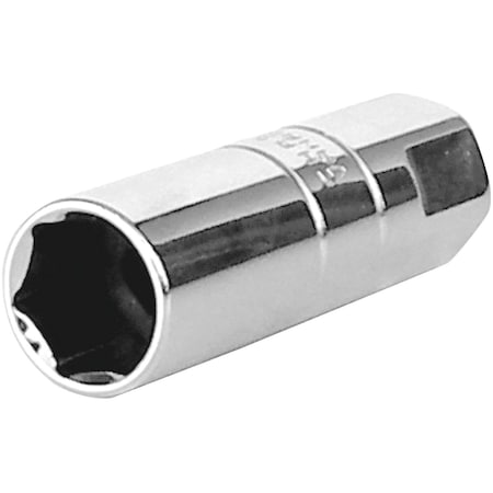 Perform Tool Spark Plug Socket 3/8 In Drive; 9/16 In; Chrome Plated; Chrome Vanadium Alloy Steel W38170