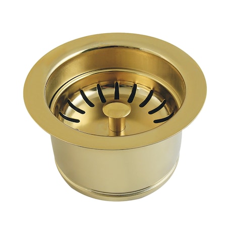 Kingston Brass Garbage Disposal Flange, Polished Brass BS3002S