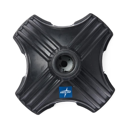 Medline Replacement Tips for 4-Point Cane, 4PK 4PTCANETIP